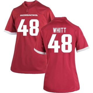 Joseph Whitt Replica Women's Arkansas Razorbacks Cardinal Football Jersey